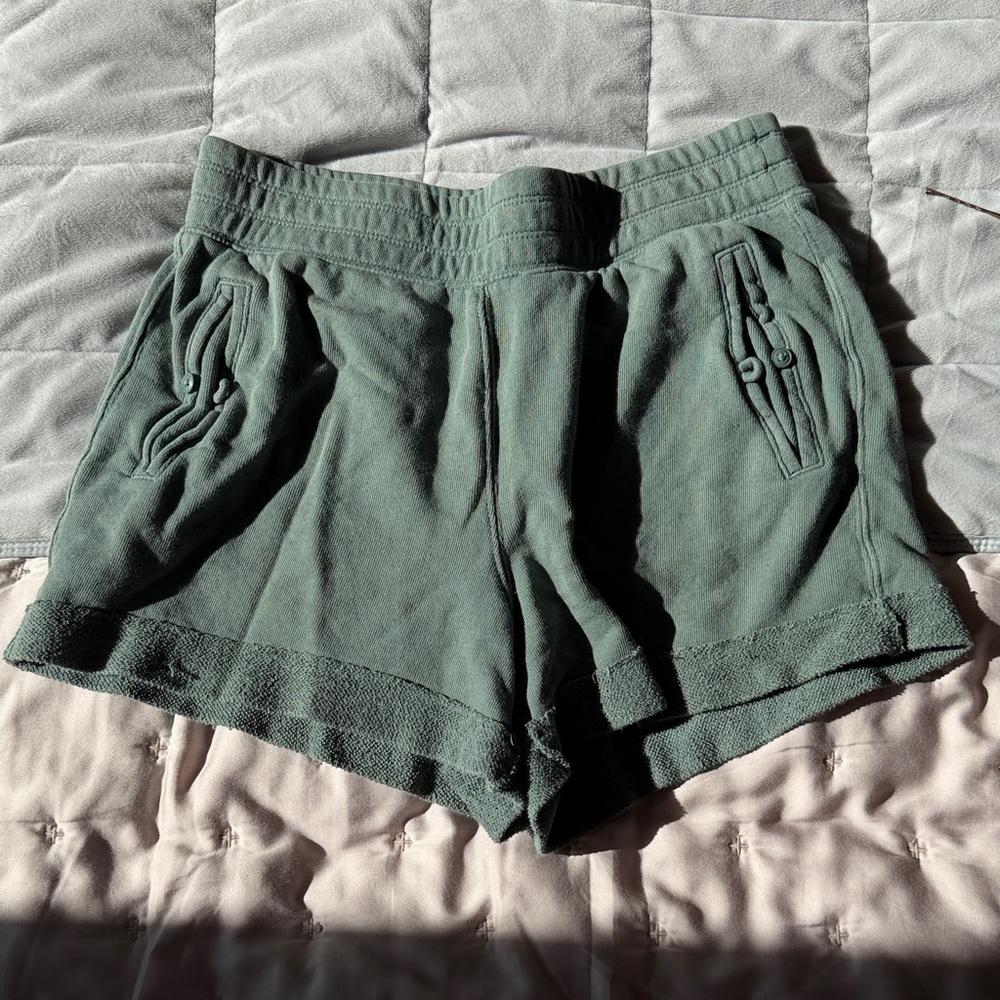Aerie Forest Green Athletic Shorts